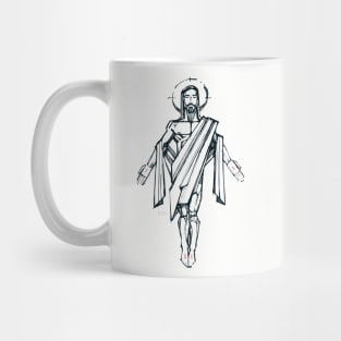 Jesus Christ Resurrection illustration Mug